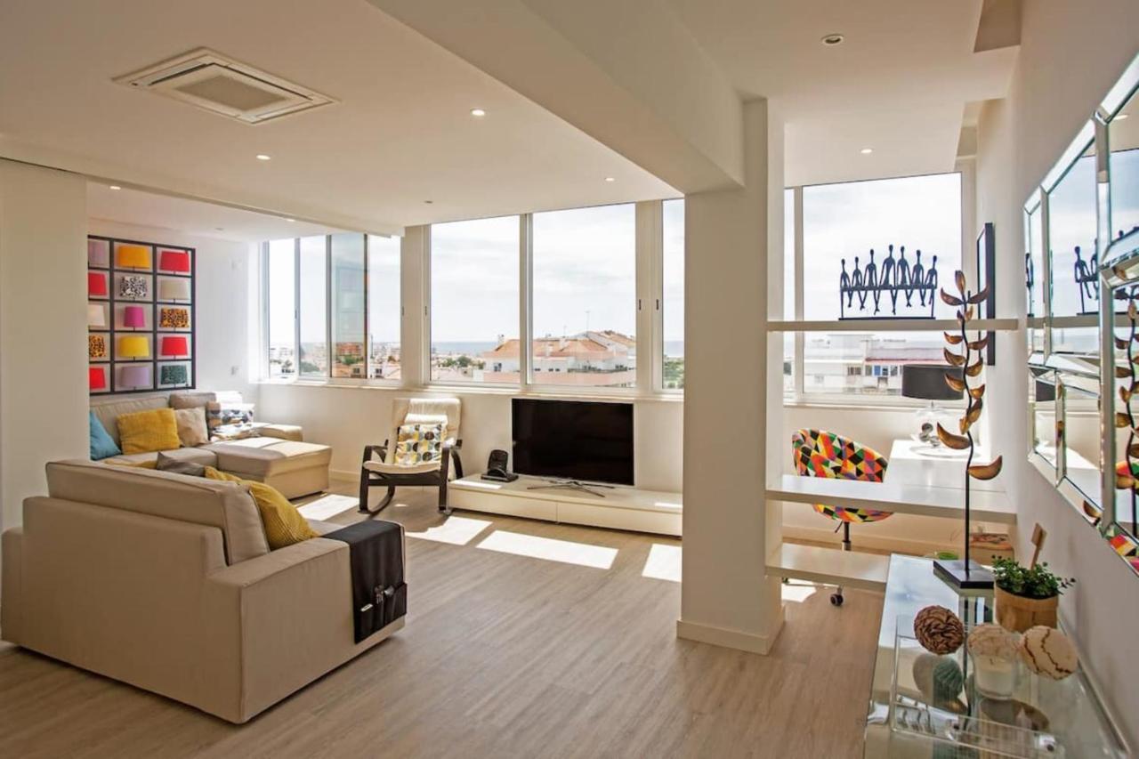 Magnificent 1 Bedroom Apartment With Views Over The Ocean コスタ・ダ・カパリカ エクステリア 写真